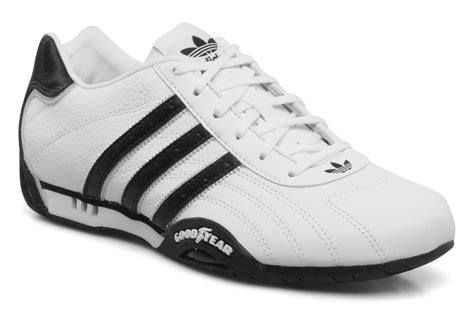 adidas style racer weiß|adidas white leather shoes.